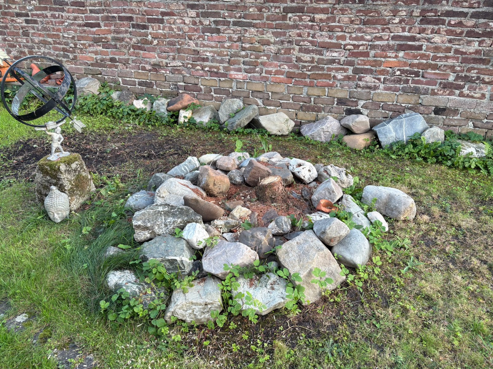 Keien maaskeien  zwerfkeien, Ophalen, Gebruikt