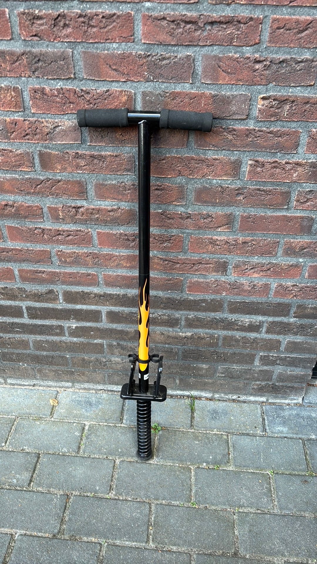 Kinder pogo stick, Ophalen, Gebruikt