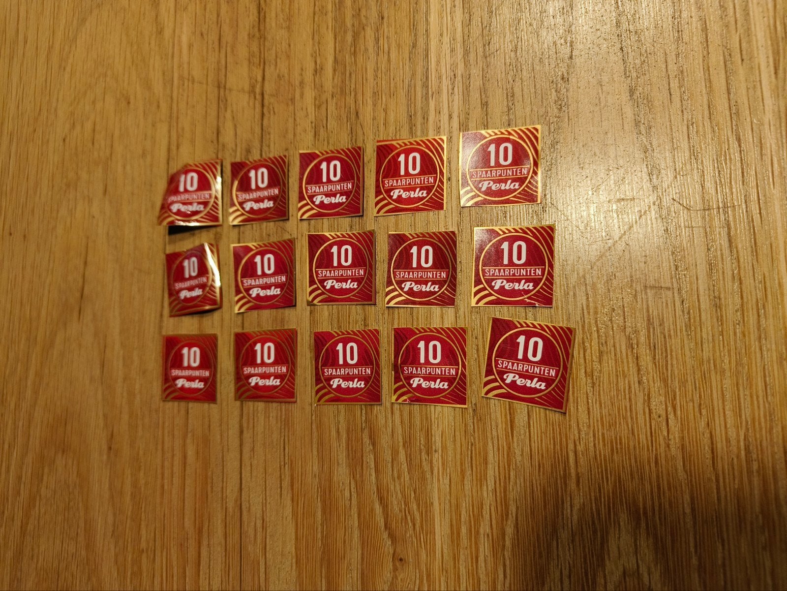 15 x 10 AH Perla koffiepunten., Ophalen of Verzenden, Koffie of Thee, Zegels, Bonnen of Punten