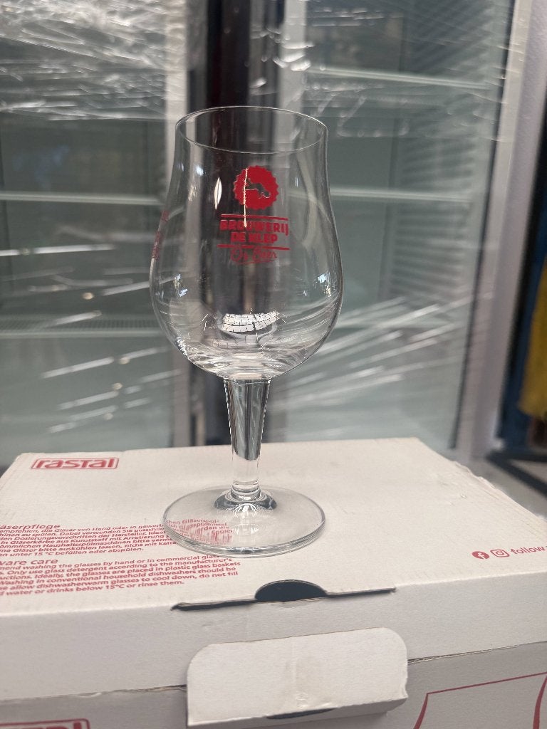 48x Bierglazen De klep, Ophalen, Nieuw, Bierglas