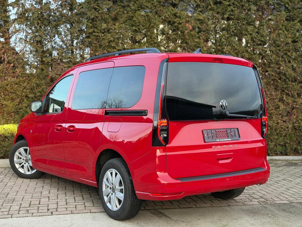 Volkswagen Caddy Combi 1.5 TSI Style 5p Camera Standkachel, Stof, Zwart, 116 pk, Bedrijf