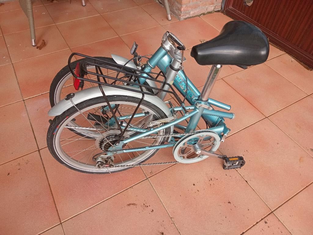 minifiets - vouwfiets - plooifiets, Ophalen, Zo goed als nieuw, 20 inch of meer, Versnellingen