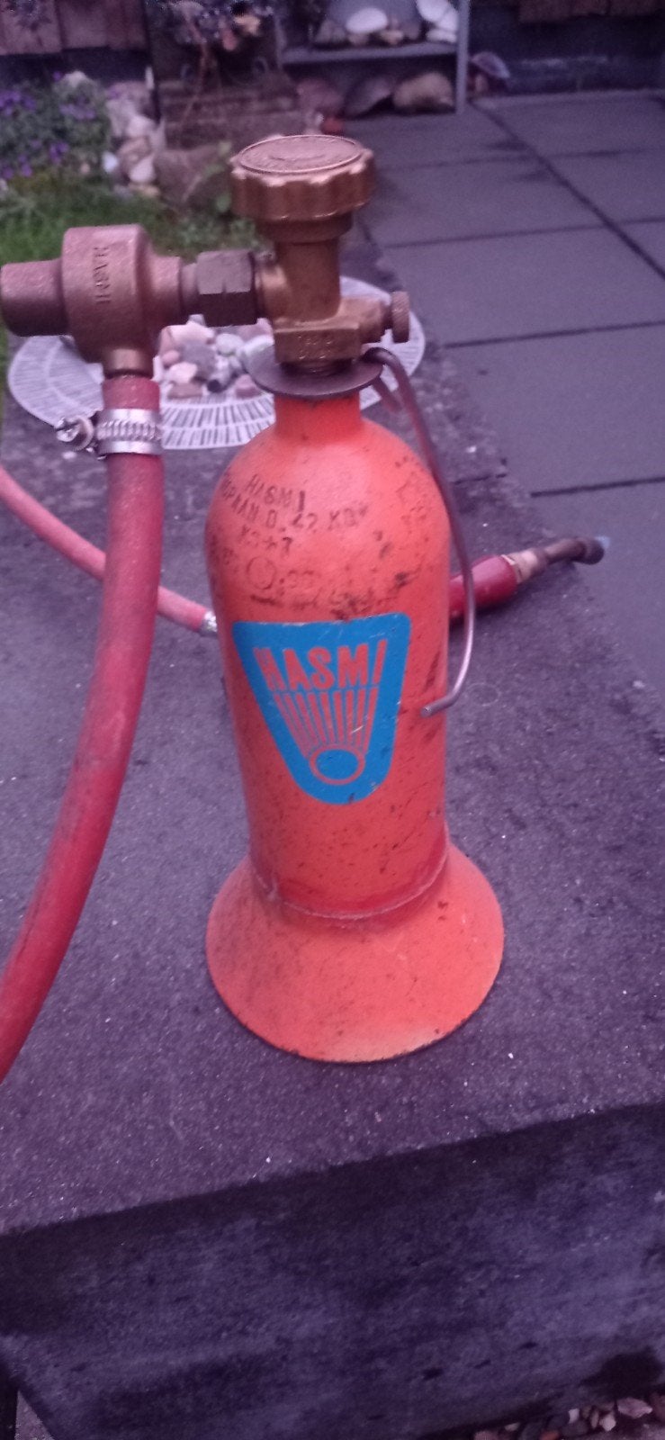 Lasmi branderset met gasfles en slang, Doe-het-zelf en Verbouw, Ophalen, Lasmi, Gebruikt, Overige merken