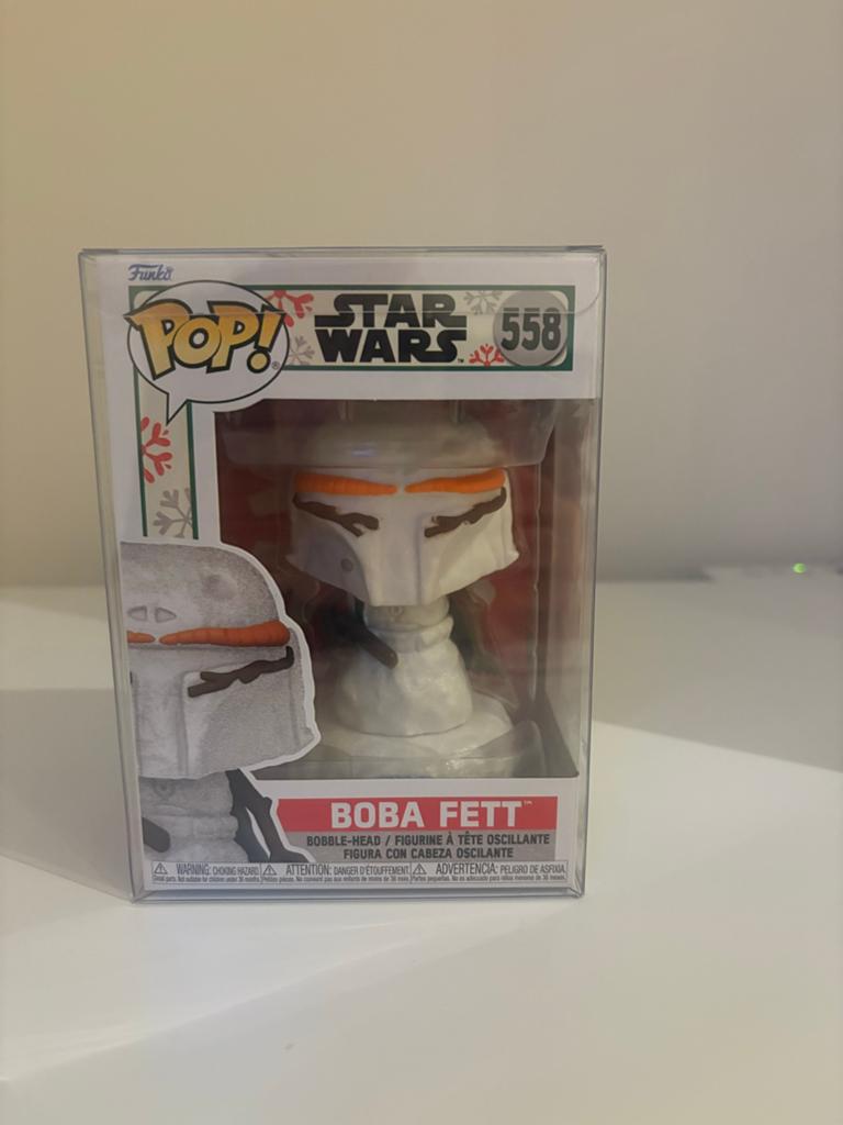 Funko Pop! Star Wars Boba Fett Kersteditie #558, Verzamelen, Poppetjes en Figuurtjes, Ophalen of Verzenden, Nieuw