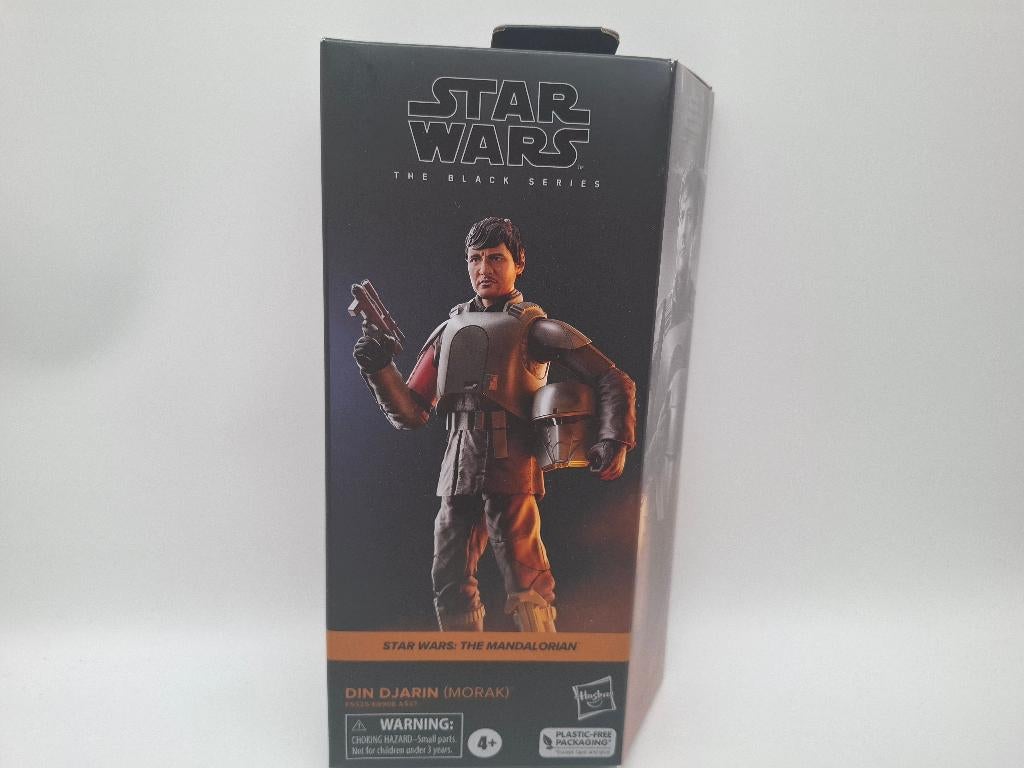 Star wars Din Djarin The black series, Verzenden, Nieuw, 1:35 tot 1:50, Figuur of Figuren
