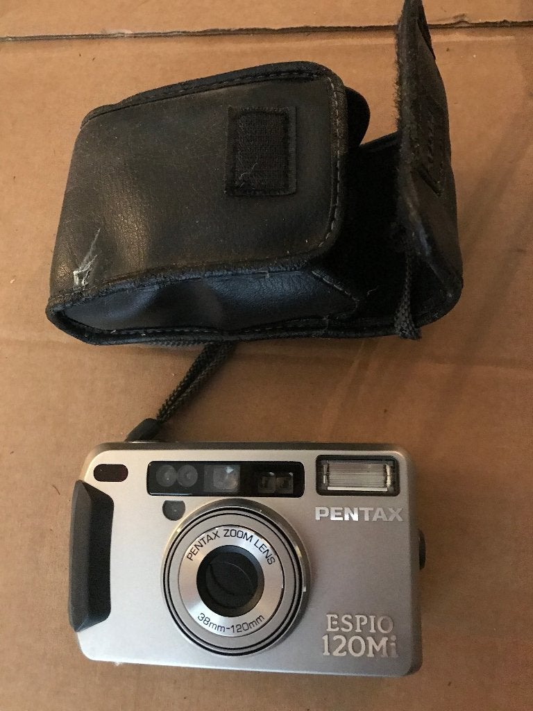 Fotocamera PENTAX ESPIO 120Mi      µp, Audio, Tv en Foto, Ophalen of Verzenden, Spiegelreflex, Pentax