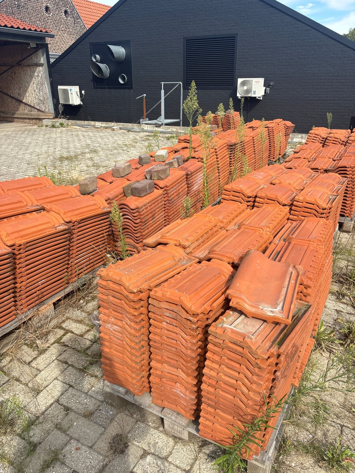 Gebruikte dakpannen - Verbruggen Tielra, Gebruikt, Steen of Klei, Ophalen of Verzenden, 15 m² of meer