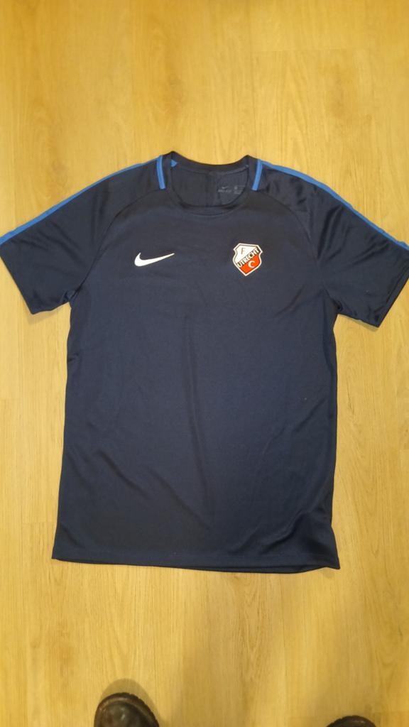 Nike FC utrecht Shirt, Maat 52/54 (L), Blauw, Nike, Ophalen of Verzenden