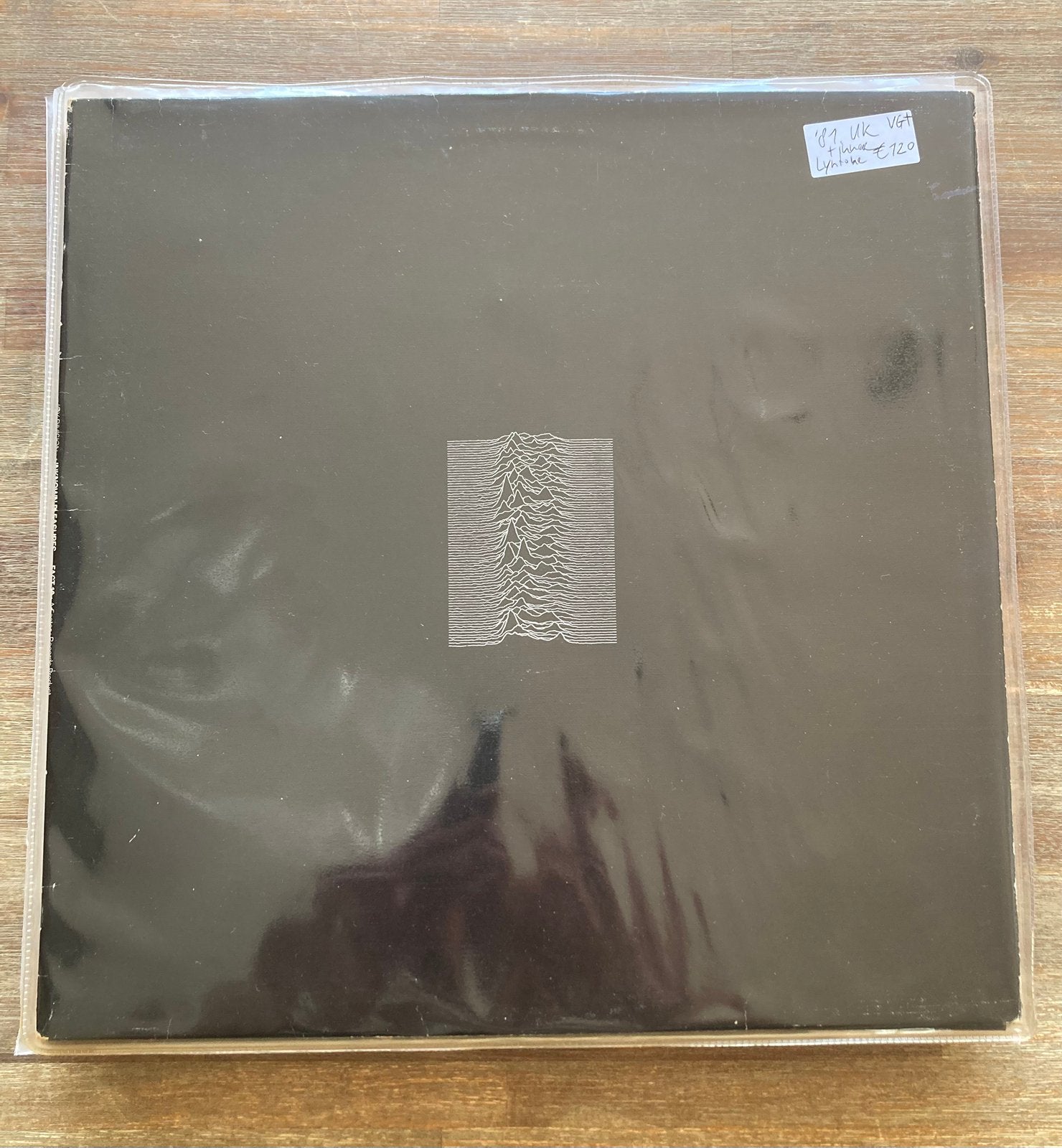 Joy Division - Unknown Pleasures UK early press, Ophalen of Verzenden, Zo goed als nieuw, 12 inch, Poprock