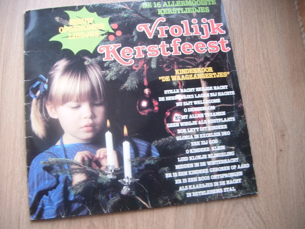 LP Vrolijk kerstfeest, Ophalen of Verzenden, Gebruikt