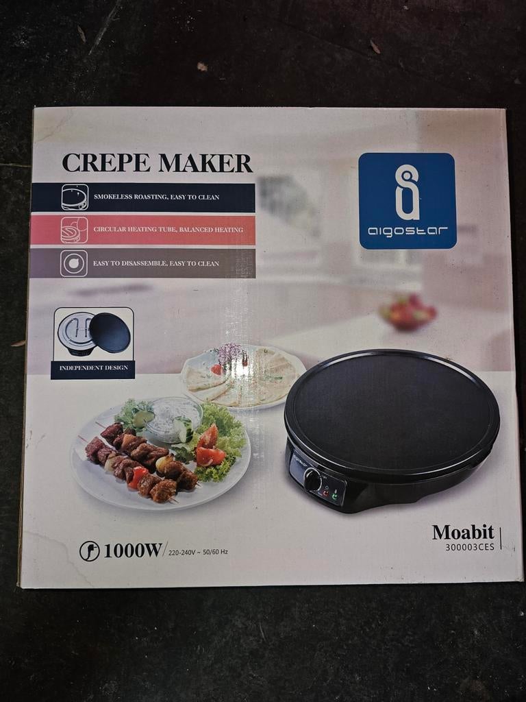 Moabit Crêpe Maker - Nieuw in doos!, Ophalen