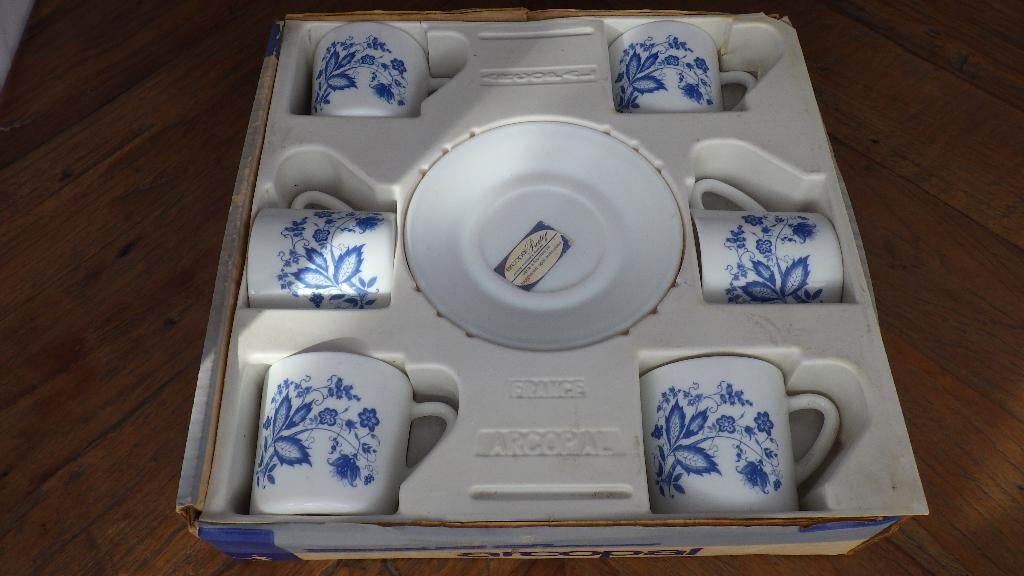 mooie set Arcopol kop en schotel, Verzamelen, Retro, Ophalen of Verzenden, Overige typen