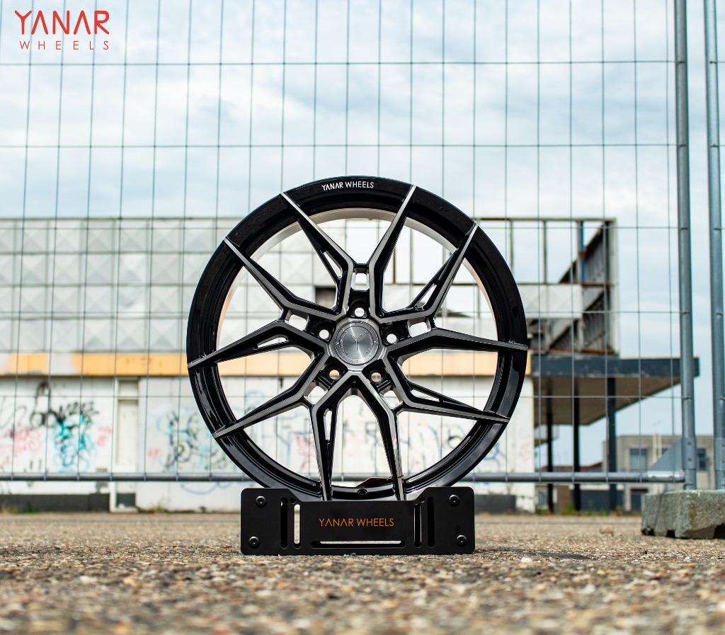 YANAR FLOW FORGED ROT-010  19 INCH | AUDI / BMW / VW / SEAT, Auto-onderdelen, Banden en Velgen, 19 inch, Velg(en), Nieuw, Ophalen of Verzenden