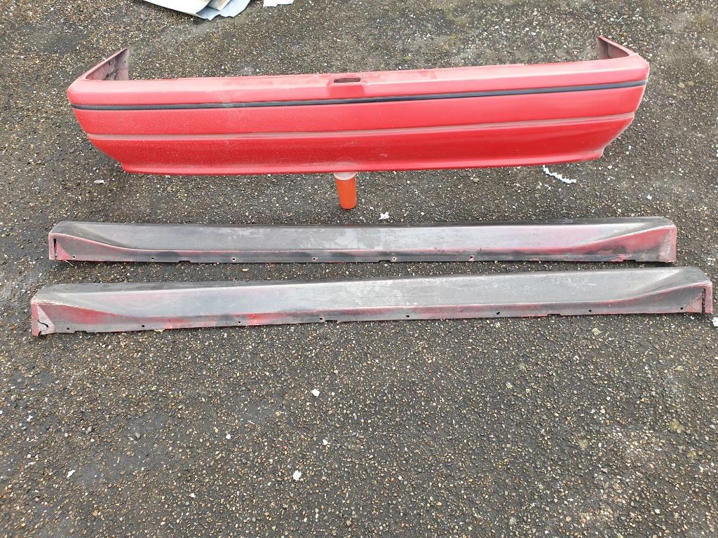 Achterbumper en zijspoilers Ford RS 2000..1992, Ophalen, Gebruikt, Ford, Bumper
