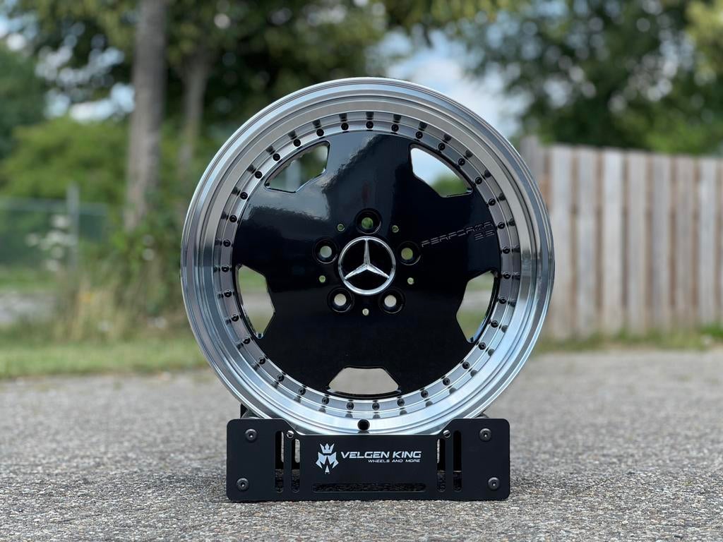17 Inch 5x112 MONOBLOCK Look W124 W201 W126 W123 W140 etc, Auto-onderdelen, Banden en Velgen, Ophalen of Verzenden, Nieuw, 17 inch
