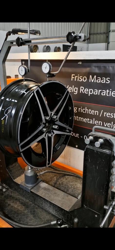 Lichtmetalen velg reparatie richten uitdeuken spoed service, Auto-onderdelen, Banden en Velgen, Ophalen, Zomerbanden, Velg(en)