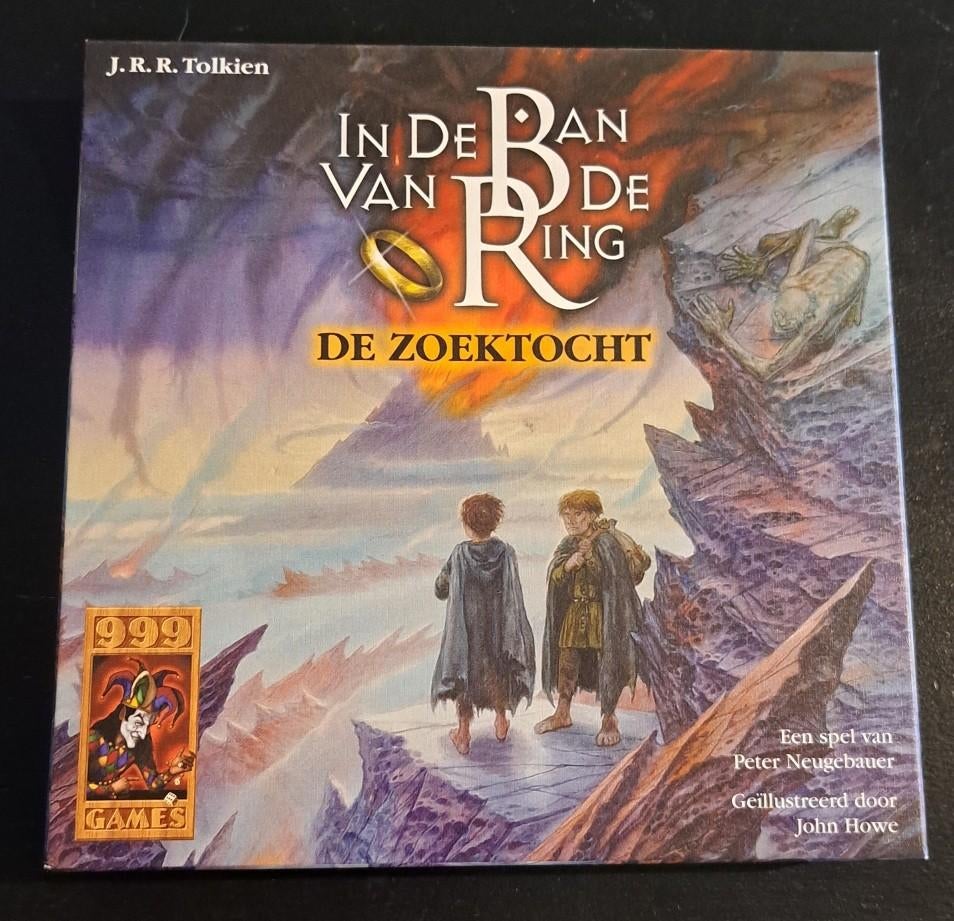 In de ban van de Ring De Zoektocht spel 999 Games Nieuw, Een of twee spelers, Ophalen of Verzenden, Nieuw, 999 Games