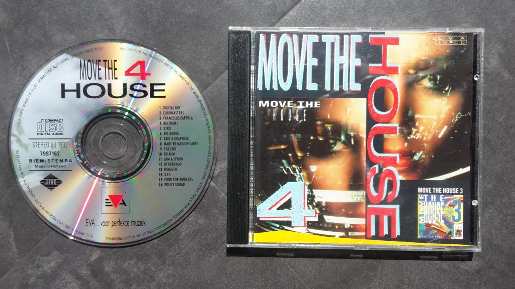CD - Move the House 4 - Oldschool Hardcore, Ophalen of Verzenden, Zo goed als nieuw, Overige genres
