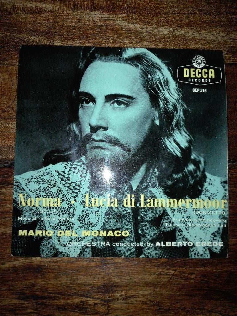 16 x single klassiek oa Giuseppe verdi Lucia di Lammermoor, Cd's en Dvd's, Ophalen of Verzenden, Zo goed als nieuw, Pop