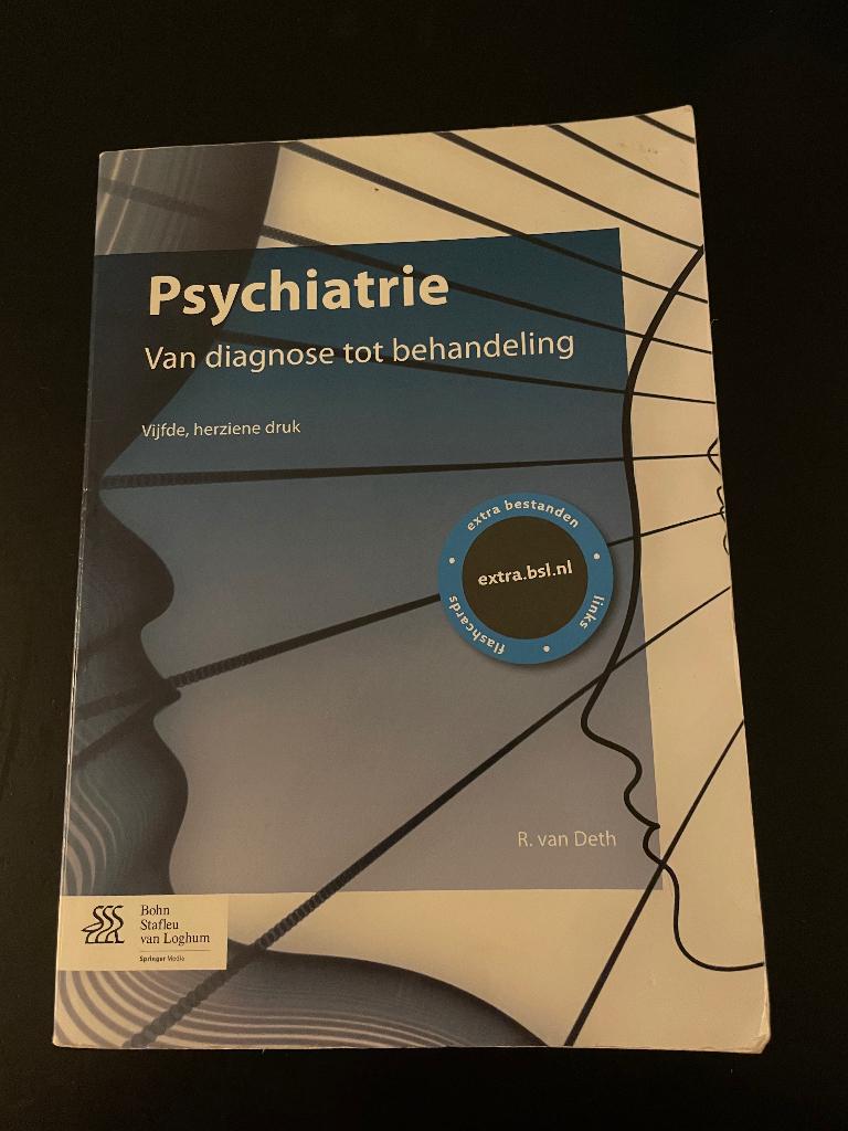 Psychiatrie van diagnose tot behandeling 5e herziende druk, Gelezen, Diverse auteurs, Beta, HBO