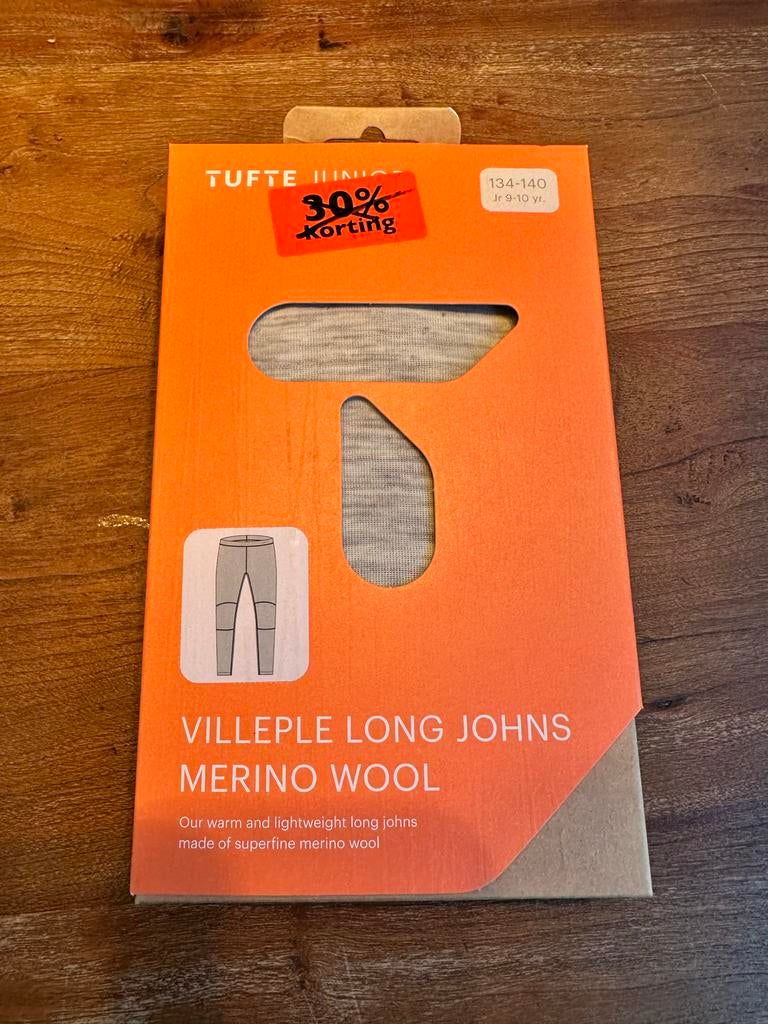 NieuwTufte Merino boven en onderkleding verschillende maten!, Ophalen of Verzenden, Nieuw, Jongen of Meisje