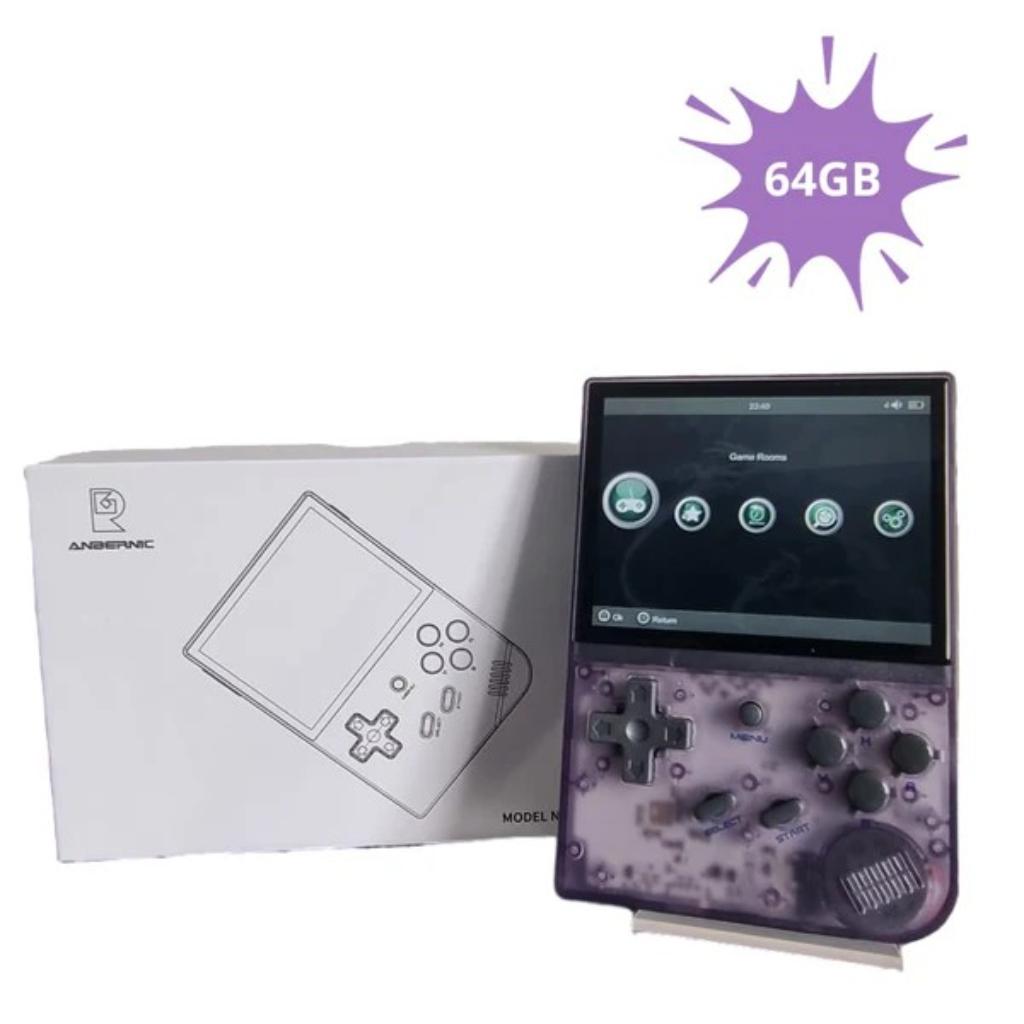 Anbernic RG35XX - 64GB Opslag - Handheld + Screenprotector, Ophalen of Verzenden, Nieuw