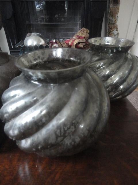2 x Riviera Maison PUMPKIN LANTERN/hurricane, pompoen/zilver, Overige materialen, Overige kleuren, Nieuw, Ophalen of Verzenden