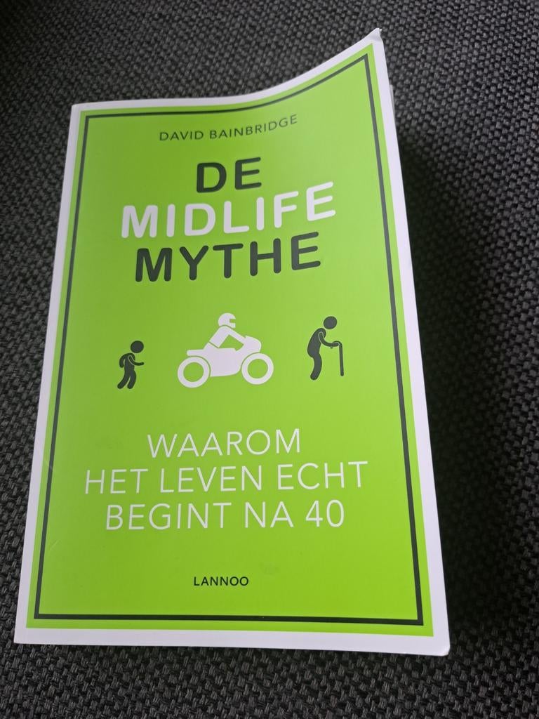 David Bainbridge - De midlife mythe, Boeken, Psychologie, Zo goed als nieuw, Ophalen of Verzenden