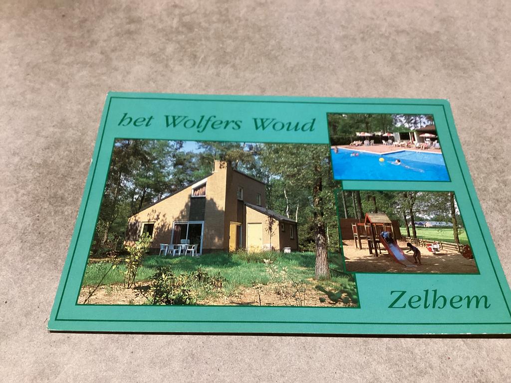 Zelhem.     Bungalowpark Het Wolfers Woud, Verzamelen, Ansichtkaarten | Nederland, Ophalen of Verzenden