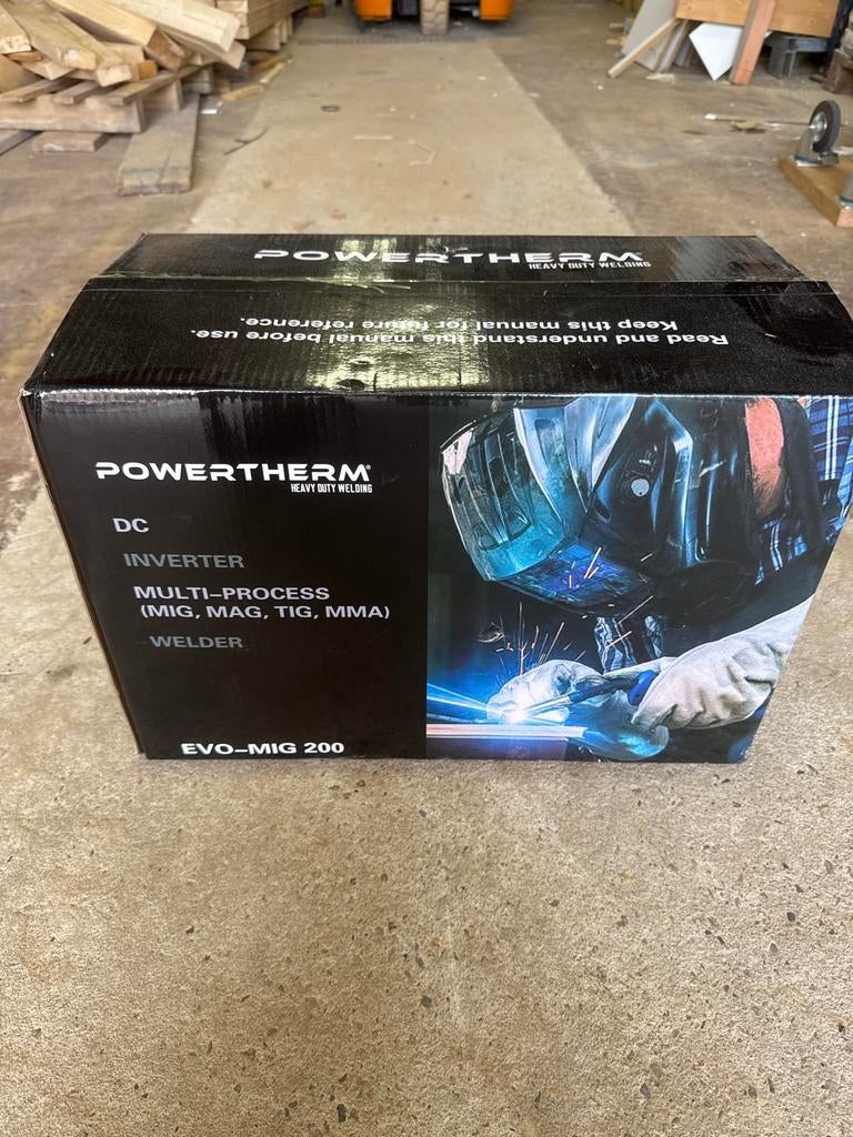 Powertherm EVO-MIG 200 Lasapparaat - Nieuw in doos, Ophalen of Verzenden