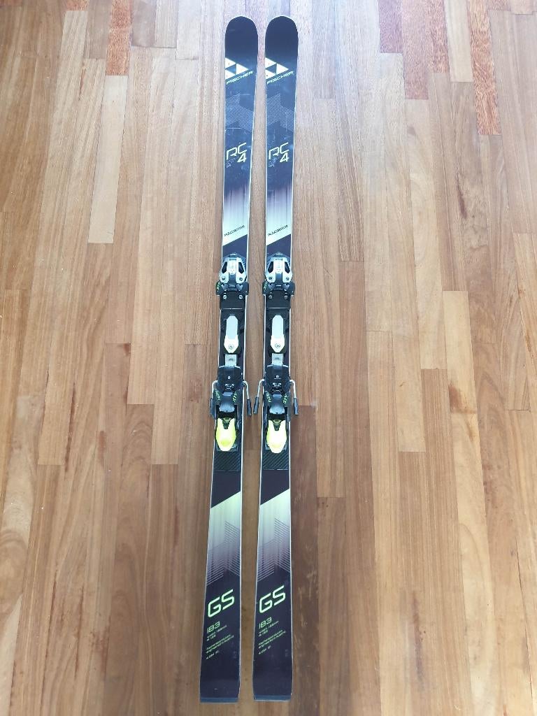 Fischer RC4 WorldCup GS carve ski's, 183 cm, masters, ZGAN, Sport en Fitness, Skiën en Langlaufen, Ophalen, Zo goed als nieuw