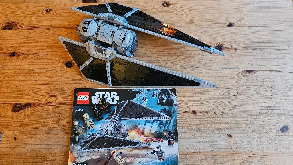 Lego Star Wars Set 75154 TIE Striker, Ophalen of Verzenden, Zo goed als nieuw, Complete set, Lego