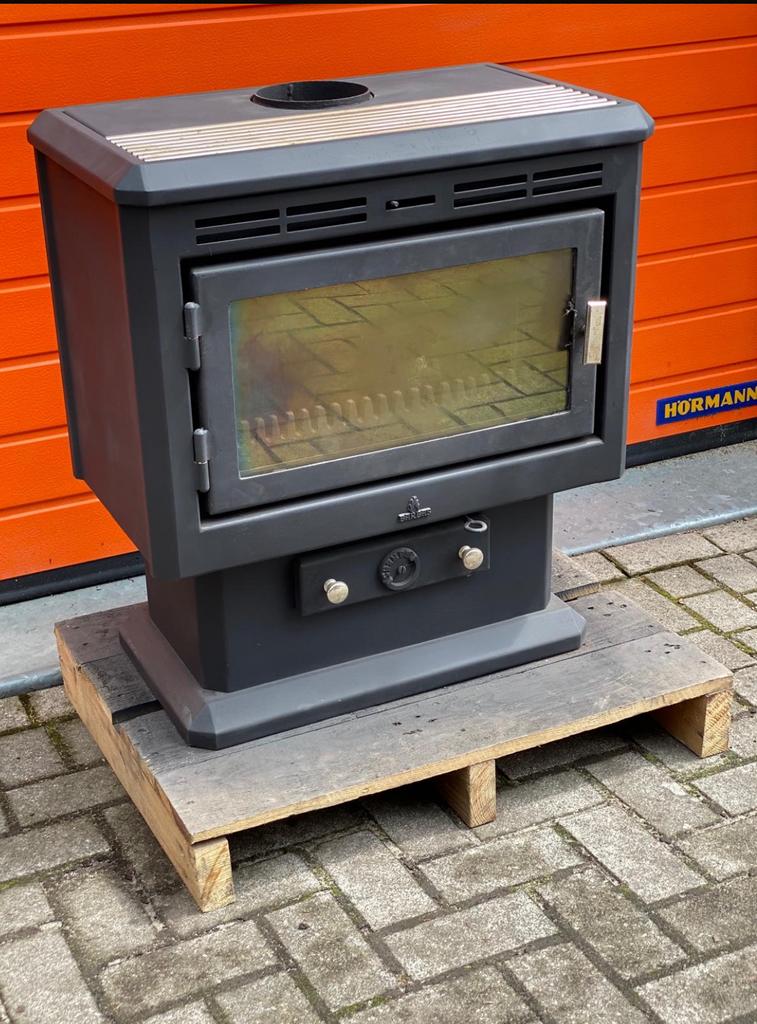 Barbas vrijstaande houtkachel 7 kW , gebruikt, Ophalen, Gebruikt, Houtkachel, Vrijstaand