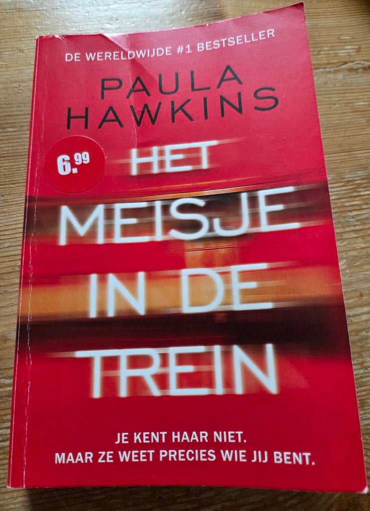 Het meisje in de trein  / Paula Hawkins, Ophalen of Verzenden, Gelezen, Paula Hawkins