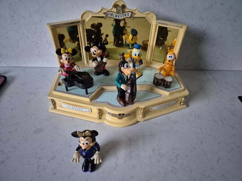 Disney Orchestra / Orkest - Mickey Mouse / Donald Duck, Verzamelen, Ophalen of Verzenden, Mickey Mouse, Gebruikt, Beeldje of Figuurtje