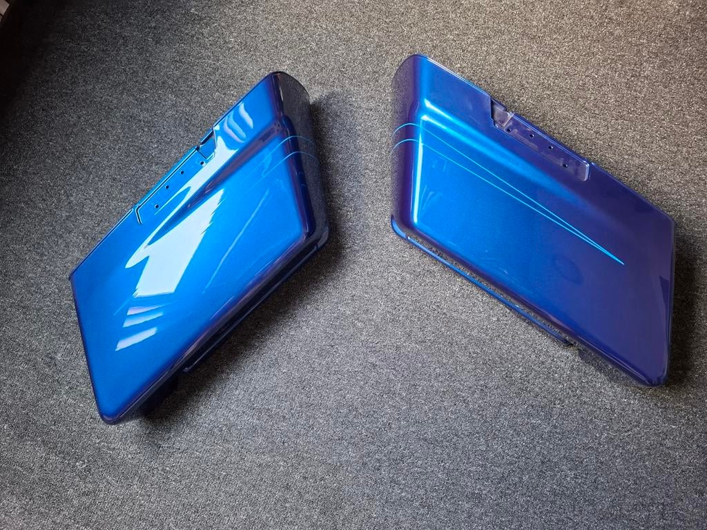Koffers Harley Davidson Road Street Glide Superior Blue, Ophalen