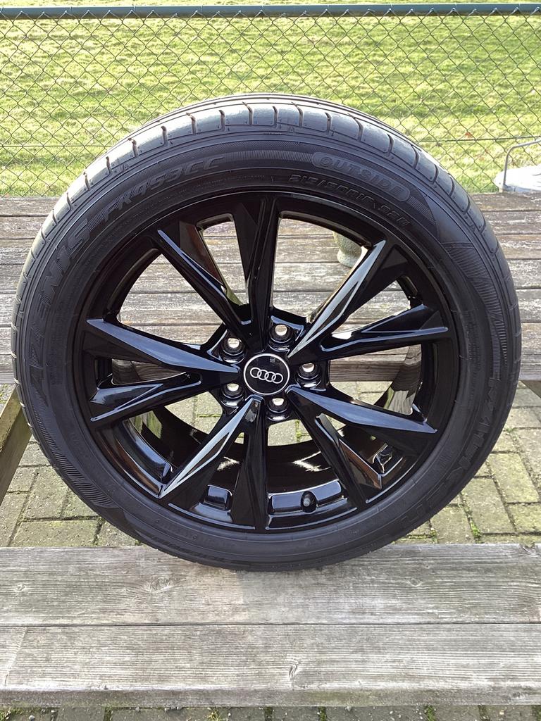 18” originele set Audi Q2 Falken 215-50-18 🌞banden met 8 mm, Auto-onderdelen, Banden en Velgen, Band(en), Zomerbanden, 18 inch