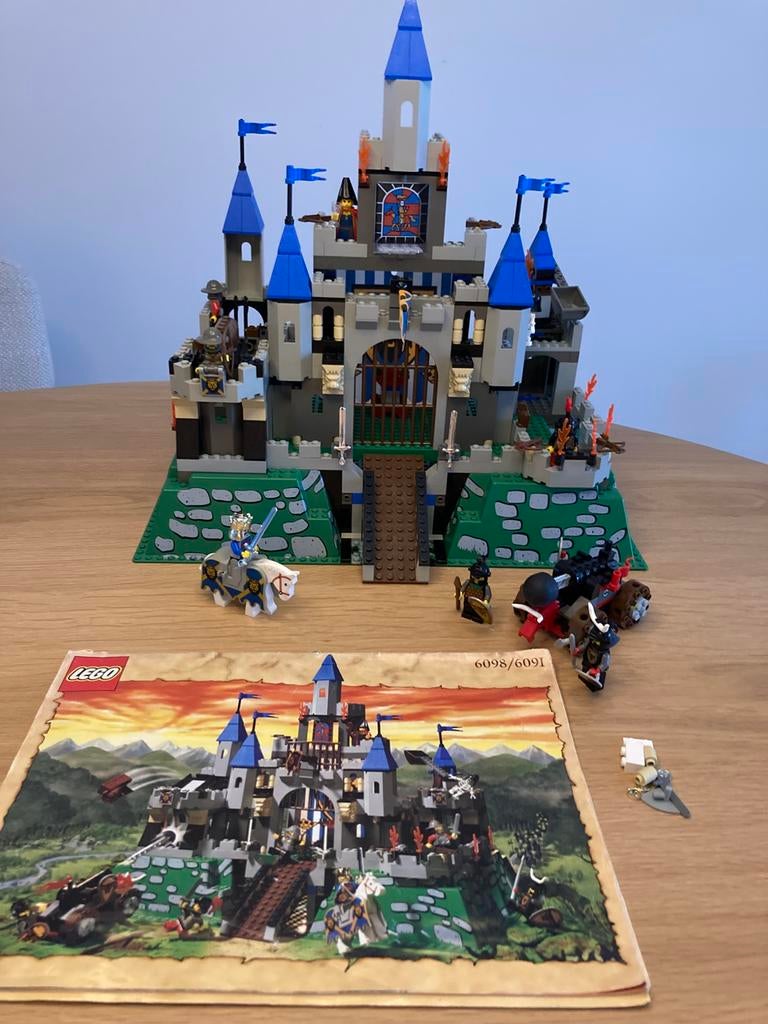 Te koop: Lego set 6098 / 6091 King Leo’s Castle, Ophalen of Verzenden, Gebruikt, Complete set, Lego