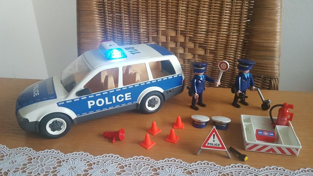 playmobil 4260 politiewagen, Ophalen of Verzenden, Gebruikt