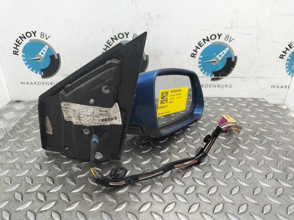 VOLKSWAGEN POLO 9N3 1.4-16V Optive  SPIEGEL R 2008, Ophalen of Verzenden, Gebruikt, Stiba lid