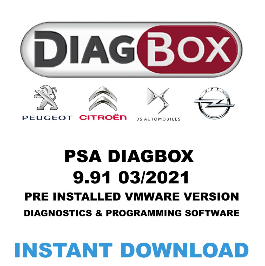 DIAGBOX 9.68 / 9.91 / 9.96 2030 voor LEXIA 3 | DOWNLOAD LINK, Ophalen of Verzenden
