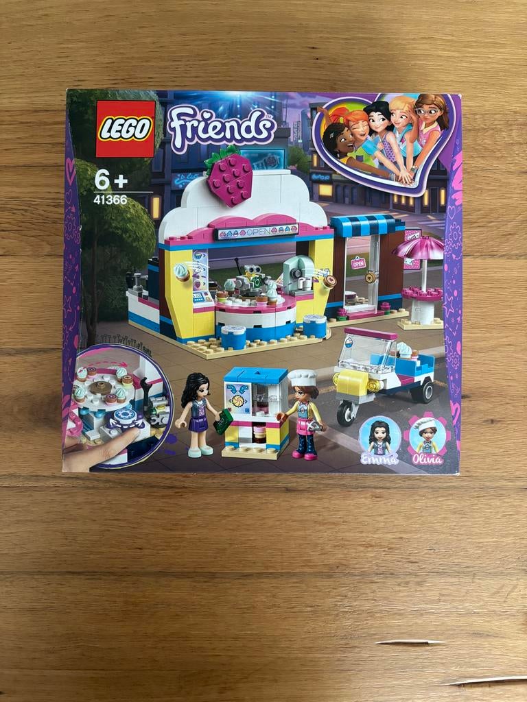 Lego Friends Olivia's Cupcake Café 41366 - Compleet set!, Ophalen of Verzenden, Zo goed als nieuw, Complete set, Lego