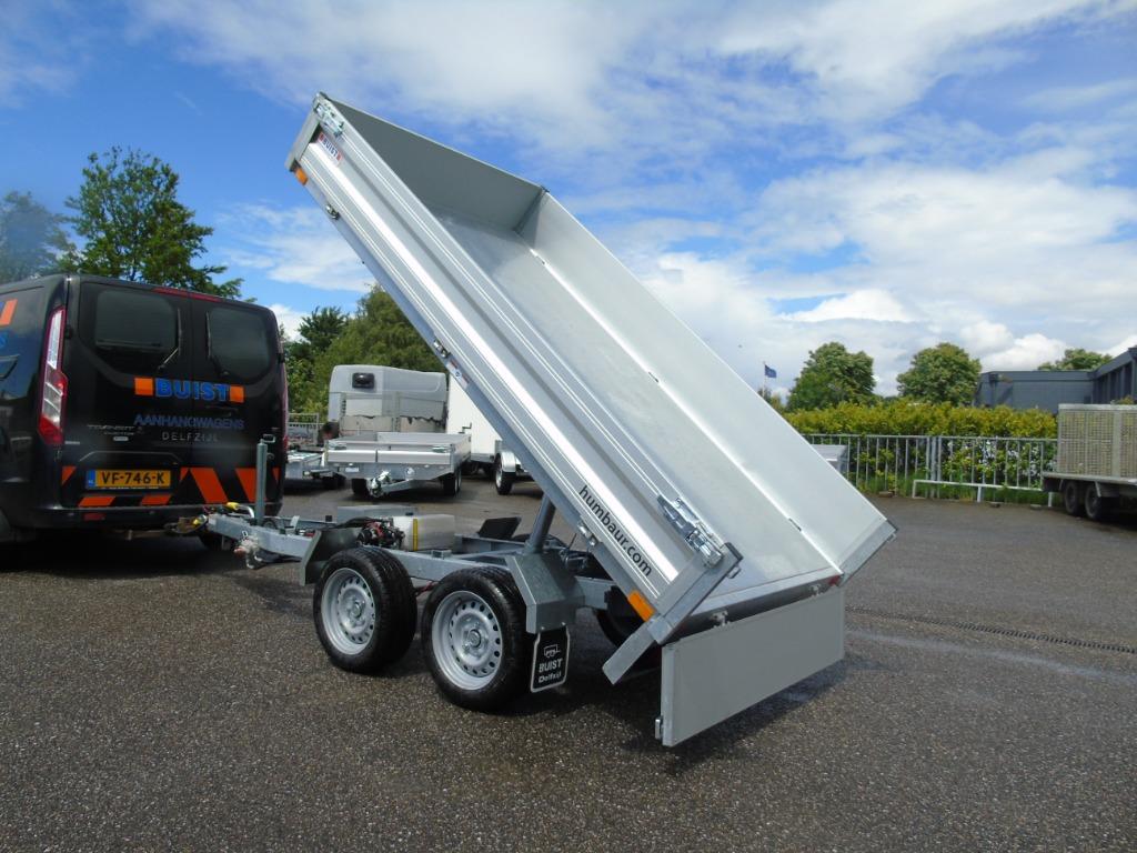 Humbaur HUK272715 electrische kipper 2700kg Buist Voorraad, Auto diversen, Aanhangers en Bagagewagens, Ophalen, Nieuw