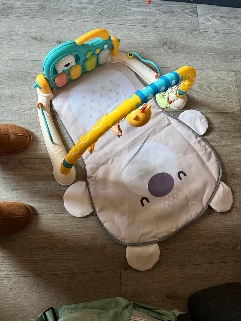 Babygym met speelkleed, Ophalen of Verzenden, Zo goed als nieuw, Babygym, Met licht