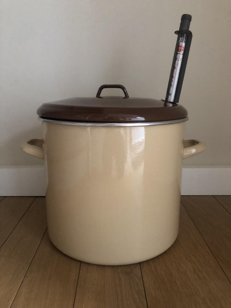 weckpan compleet, Ophalen, Gebruikt