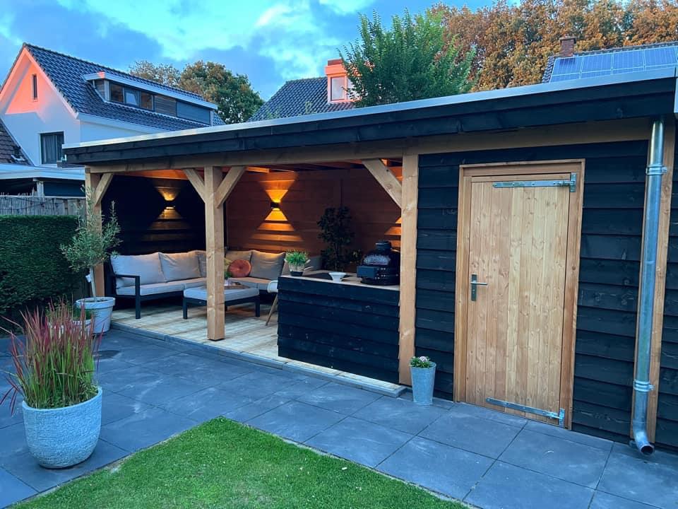 Douglas Overkapping, Tuinhuis, Schuur, Carport, Ophalen, Nieuw, Veranda