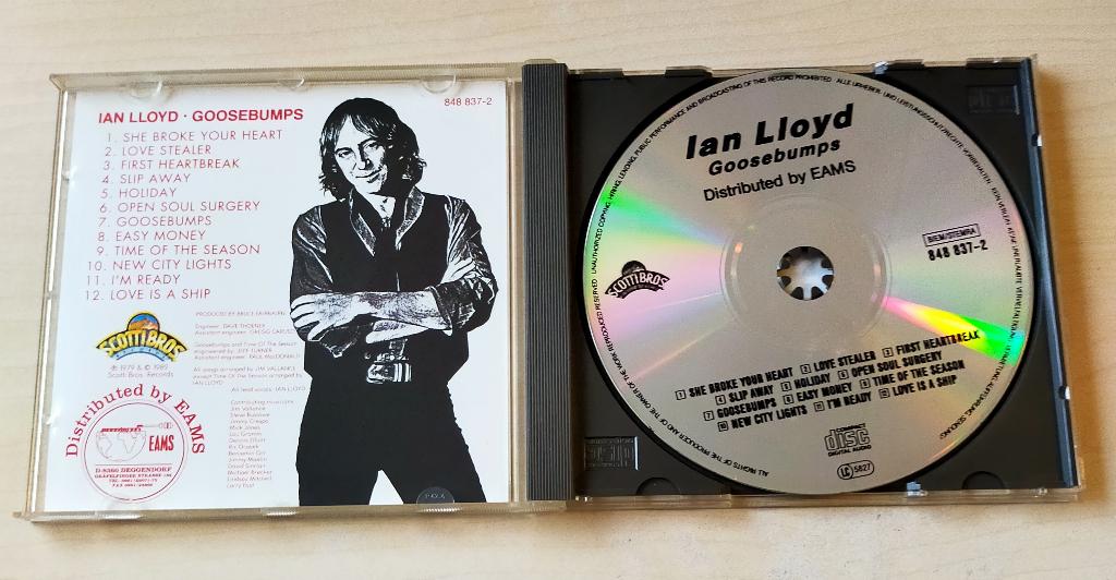 Ian Lloyd - Goosebumps CD 1979/1989 Stories, Ophalen of Verzenden, Gebruikt, Poprock