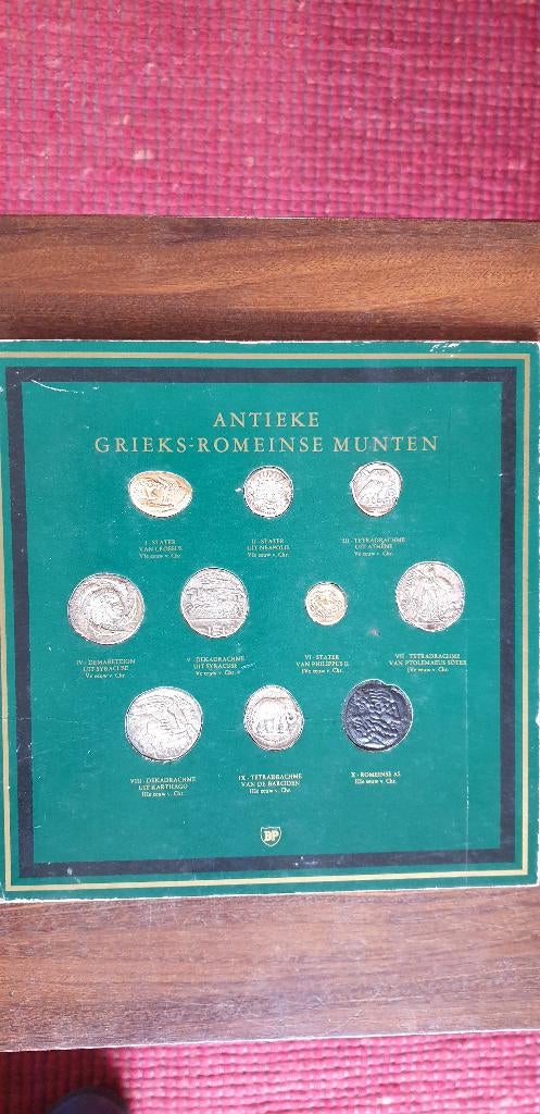 BP antieke grieks-romeibse munten verzameling, Ophalen of Verzenden, Overige landen, Setje