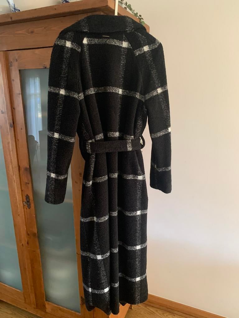 Claudia strater wolmix winterjas maat m nieuw, Ophalen of Verzenden, Nieuw, Maat 38/40 (M), Zwart