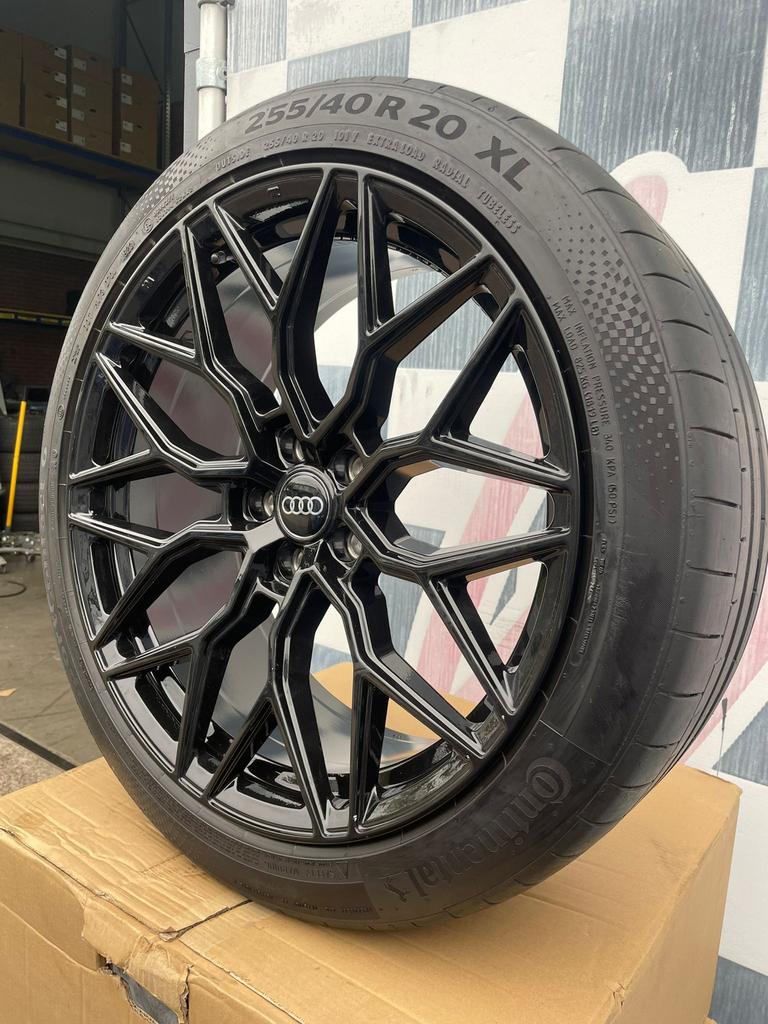 20 inch Vossen velgen 5x112 Audi Q3 A6 C8 +  banden VW, 255 mm, Nieuw, Ophalen of Verzenden, Band(en)